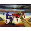 "Passions on a grand piano" - surreal oil #2137762