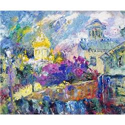 "Pashkov's House" Russian Impressionism oil  #2137774