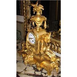 Raingo Fres Louis XV Mantel Clock #2137789