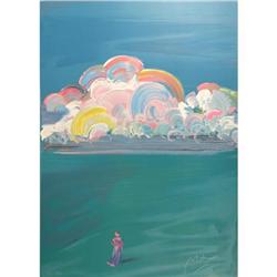 Peter Max Signed Lithograph, Sage #2137796