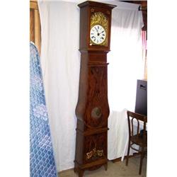 Early French Morbier Tall Case Clock Ca. 1790 #2137843