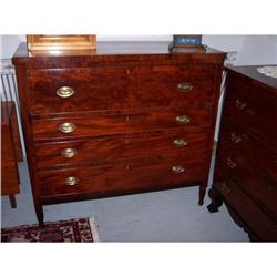 American Federal Sheraton Mahogany Chest of #2137846