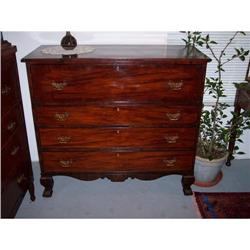 English Mahogany Chippendale Butlers Desk #2137847