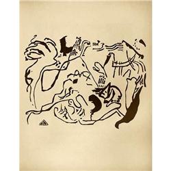 Wassily Kandinsky - Last Judgment - Woodcut #2137867