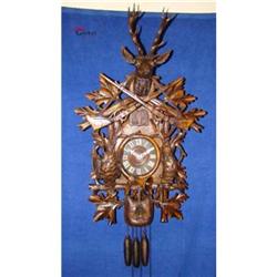 Unique Huge Black Forest Cuckoo Clock 38  Tall #2137871