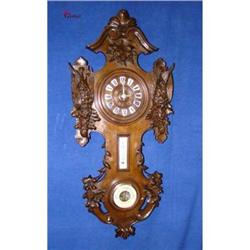 Very Rare and Unusual Black Forest Wallclock !!#2137877