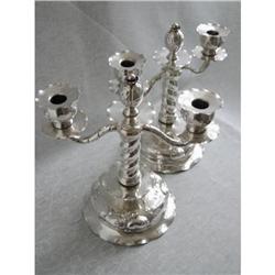 Antique Silver Candelabra #2137903