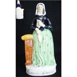 Early Stafforshire Pottery Figurine Emily #2137915