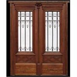 Salvage Double entry door full restore #2138022