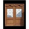 Double entry door with amazing wrought iron #2138024