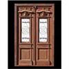 Double entry door with amazing hand carved #2138028
