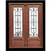 Antique entrance door fully restored #2138042