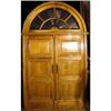 Rounded antique double entry door  #2138043