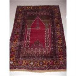 Wool Prayer Rug #2138067