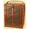 Japanese Antique Woven Bamboo Tea Ceremony Box #2138114