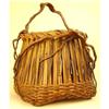 Japanese Antique Ikebana Basket, Rich Patina #2138140