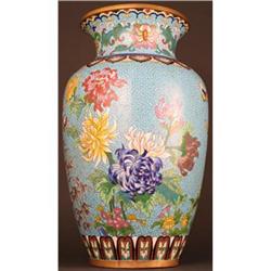 Spectacular Chinese Cloisonne Vase, 19th C. #2138164