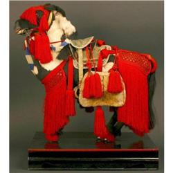 Spectacular Japanese Antique Samurai Horse Doll#2138167