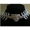 Rare Early Los Castillo Silver Repousse Choker #2138168