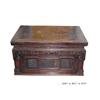 Antique Chinese Yellow Rosewood Box Table Truck#2138241