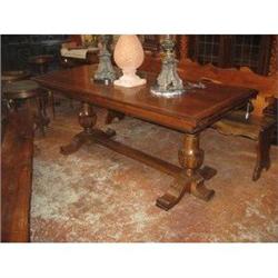 Italian Tuscan style walnut table #2138281