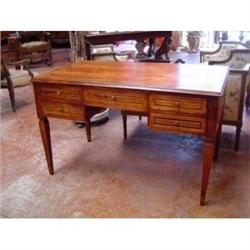 Italian Luigi XVI  walnut desk #2138282