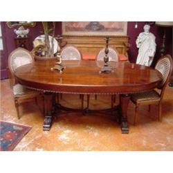 Italian Tuscan elliptic table #2138284