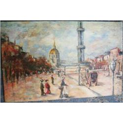 Paris 1891 oil/board #2138288