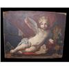 18th Century Italian School Angel Oil Painting #2138305
