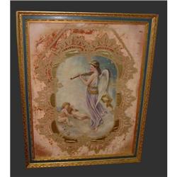 19c Wagner Serenading Angels Oil Painting Churb#2138345