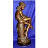 Image 1 : Columbus Bronze Statue Monteverde Italian 19c #2138352