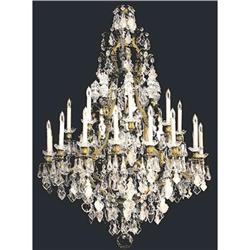 Bronze lead Crystal Chandelier  25 lights #2138389