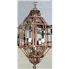 Image 1 : Large bronze Architectural lantern 4 Lights  #2138393