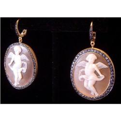 Antique  Putti Earrings #2138415