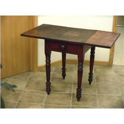 Untouched 1800s Fine Stocky Pembroke Work Table#2138439