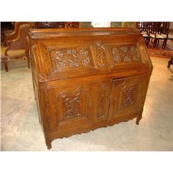 French Louis XIV Style Slant Front Desk #2138478