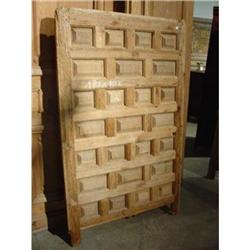 Antique Walnut Wood Door from Spain #2138480