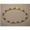 Image 1 : Necklace  Sterling  White and Blue  Enamel #2151555