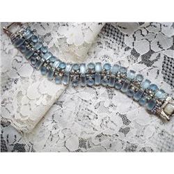 ELEGANT SATIN GLASS RHINESTONE BRACELET #2151600