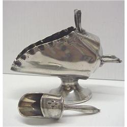 Victorian Silver 2 pce SUGAR BOWL #2151603