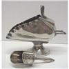 Image 1 : Victorian Silver 2 pce SUGAR BOWL #2151603