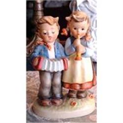 M.J.HUMMEL DOUBLE FIGURINE - BOY&GIRL #2151624