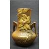 Image 1 : Honey-Brown Roseville VASE 106-7 #2151632
