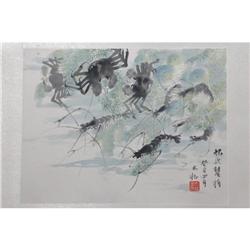 CHINESE  INK  ON  PAPER  PAINTING #2151695