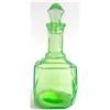 Image 1 : Hocking Grn Depression Glass Art Deco Decanter #2151817