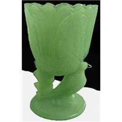 Jadeite Art Deco Bird Figural Vase #2151882