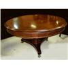 Image 1 : Round Mahogany Dining Center Table #2151971