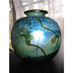 Artist's signature Art Glass Vase! #2152232