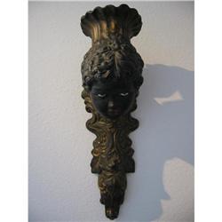 Italian Candle Sconce gold accent ! #2152269