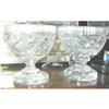 Pair Georgian Irish Cut Crystal Glasses #2152312